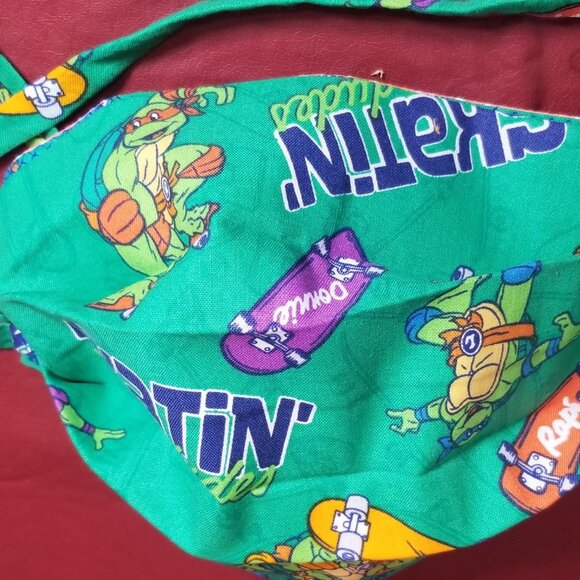 Cloth Face Mask w/ Silver/Copper Filters-Ninja - Picture 4 of 7